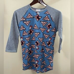 LuLaRoe Randy Disney Minnie Mouse Top Size XS